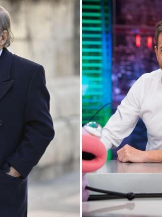 El periodista José María García y Pablo Motos. EP.