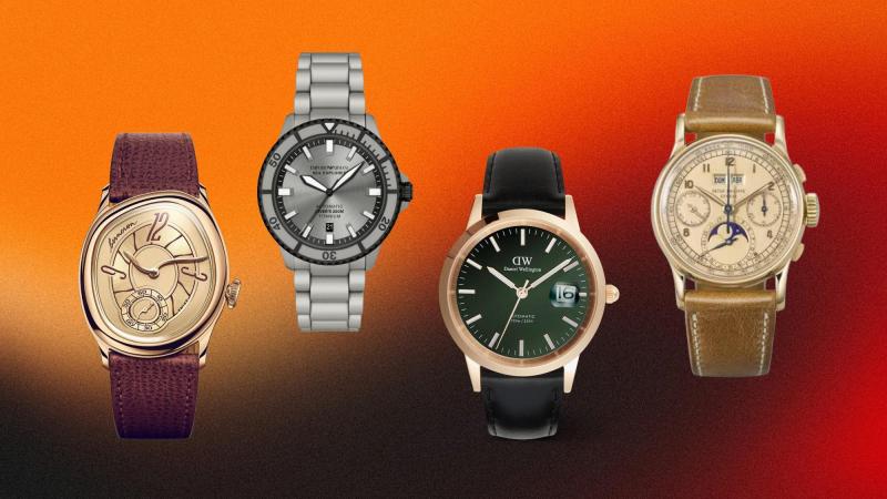 Berneron, Emporio Armani, Daniel Wellington y Patek Philippe