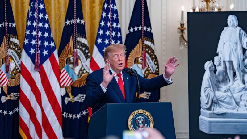 El presidente de EEUU, Donald Trump, en una imagen de archivo. EP.