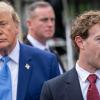 Donald Trump junto a Mark Zuckerberg el día en el que se firmó en la Casa Blanca el pacto de autorregulación de las empresas del sector de la Inteligencia Artificial