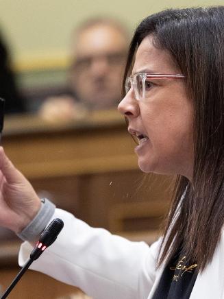 La diputada del PP, Ana Vázquez. EP