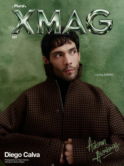 Diego Calva para Xmag por Paulo Herrera (LOEWE x Hernan Ripiert)
