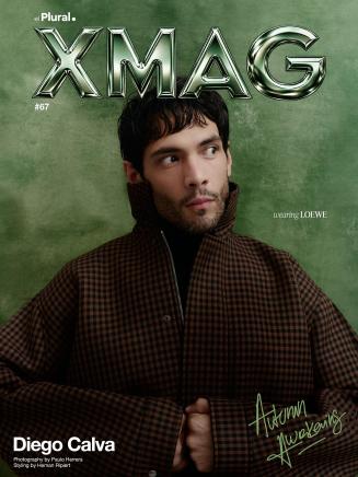 Diego Calva para Xmag por Paulo Herrera (LOEWE x Hernan Ripiert)