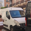 Furgonetas de reparto en el centro histórico de Sevilla | Imagen cedida