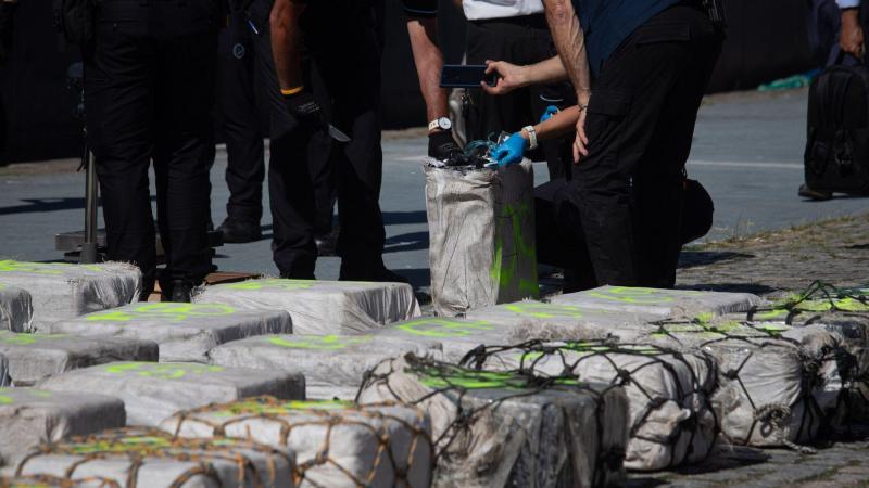 Imagen de recurso de la incautación de un alijo de cocaína. EP.