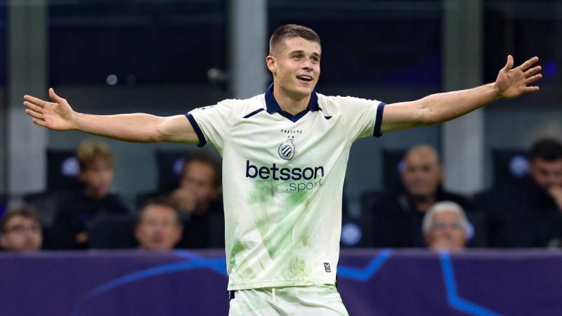 Nicolò Tresoldi tras anotar su Hat-Trick| EP