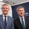 Alfonso Rueda y Alberto Núñez Feijóo en el Foro de La Toja a principios de este mismo mes de octubre (Foto: Europa Press).