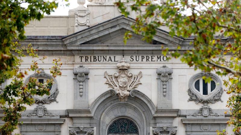 Fachada del Tribunal Supremo. Archivo EP