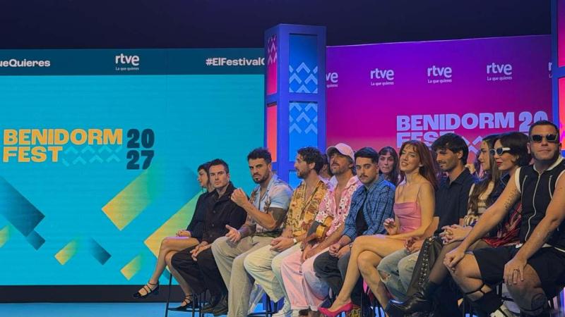Algunos de los participantes en el Benidorm Fest 2027