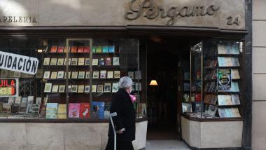 Imagen de archivo de la librería Pérgamo. EP