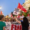 El Sindicato de Estudiantes en una manifestación a 14 de octubre de 2026. EP