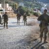Varios soldados vigilan la frontera en Ceuta, a 22 de septiembre de 2026, unas horas después de la conversación grabada. EP/Archivo.