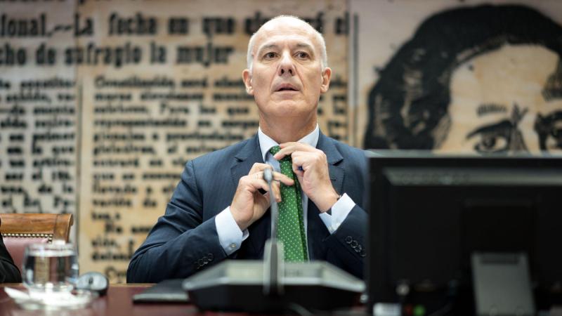 El presidente de GAD3, Narciso Michavila, ante la Comisión de Investigación sobre la gestión del Presidente del Centro de Investigaciones Sociológicas (CIS), en el Senado, a 3 de octubre de 2024, en Madrid (España). Diego Radamés / Europa Press