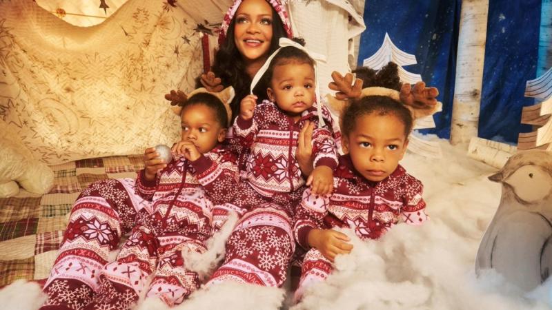 Rihanna presenta colección navideña de Savage x Fenty