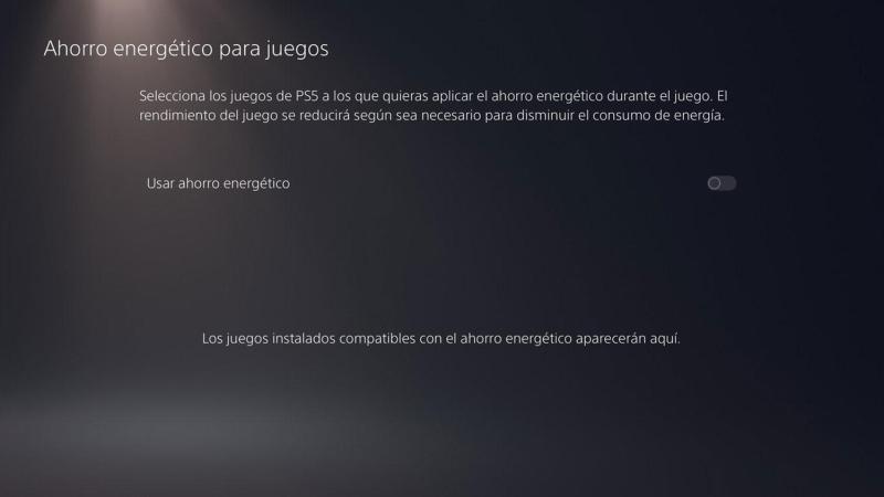 Modo ahorro Playstation Modo ahorro Playstation