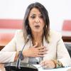 La candidata a Defensora del Pueblo Andaluz, Marta Bosquet, interviene en la Comisión Consultiva de Nombramientos del Parlamento de Andalucía / EP
