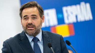 El presidente del PP de Castilla La Mancha, Paco Núñez. EP.