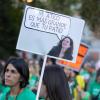 Dos manifestantes por la educación pública en Madrid. EP