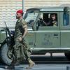 Militares patrullan por las calles de Ceuta tras la avanlancha migratoria de julio de 2026. EP.