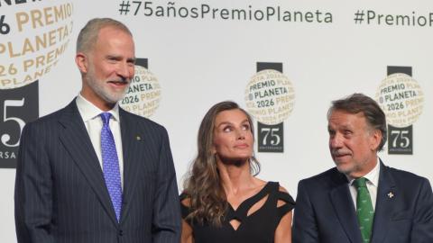 Los Reyes han asistido a la entrega del Premio Planeta 2026, coincidiendo con su 75 aniversario  ©Alberto Paredes  Europa Press