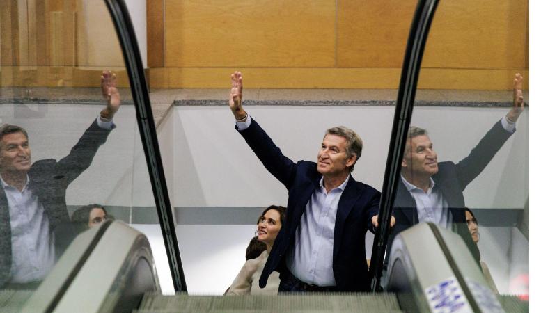 La derecha mediática empieza a afinar el recorte en las pensiones de Feijóo y Abascal. EP.