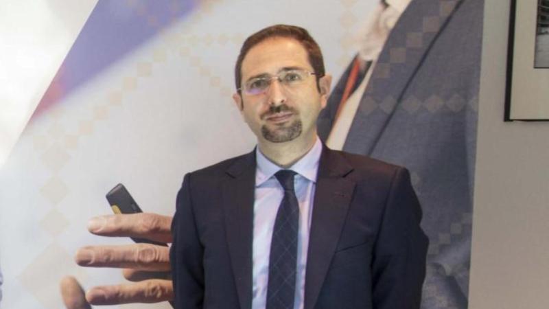 Manuel Llamas Fraga cuando era viceconsejero de Economía. IFEMA.