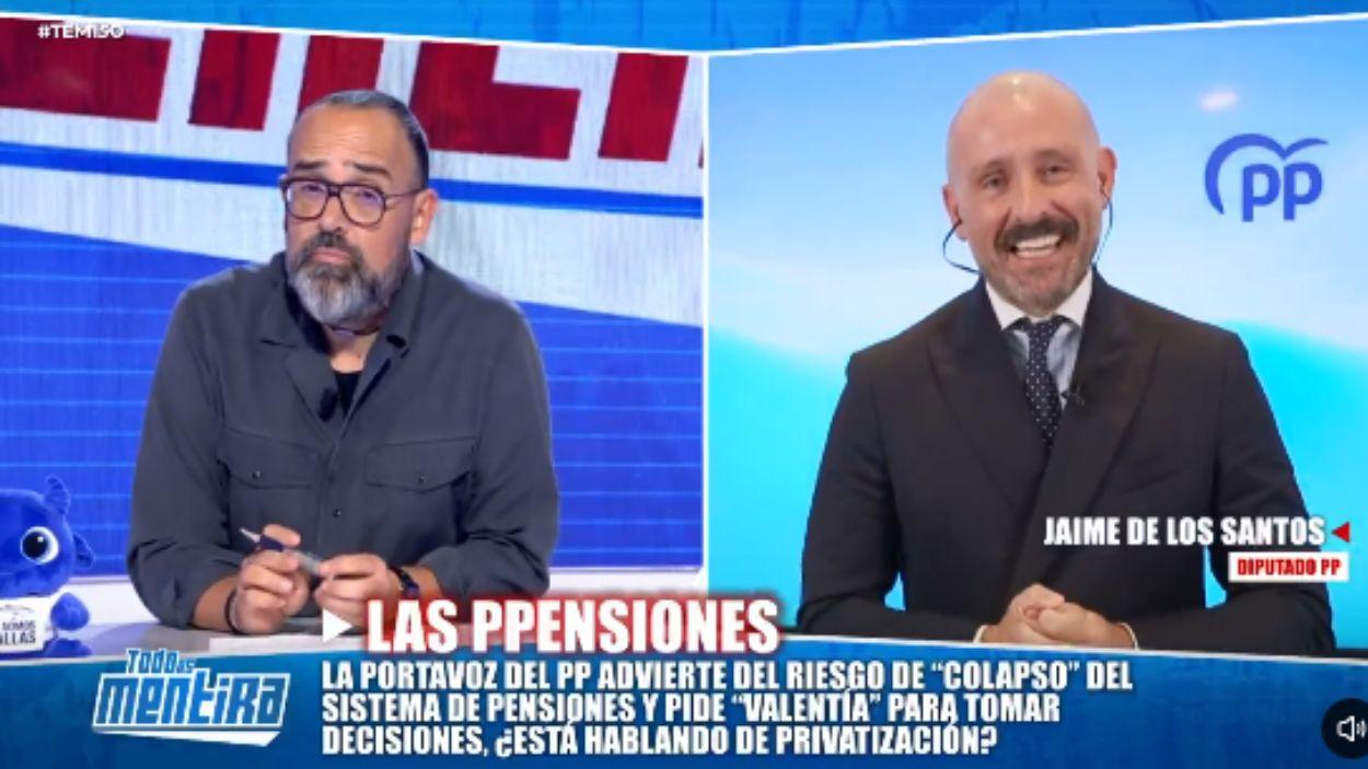 Risto Mejide y Jaime de los Santos. Mediaset