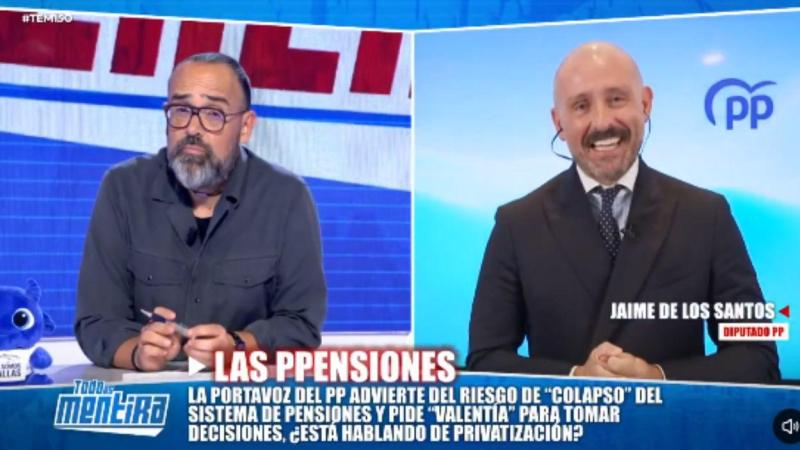 Risto Mejide y Jaime de los Santos. Mediaset