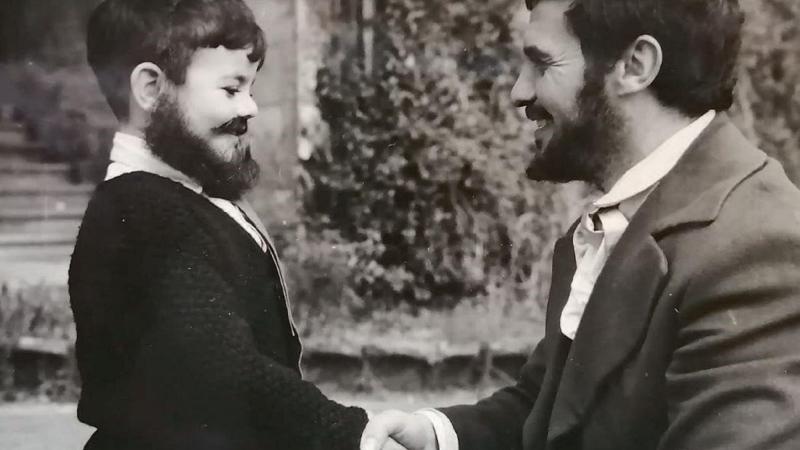 Benito y Francisco Rabal. Imagen cortesía de Benito Rabal