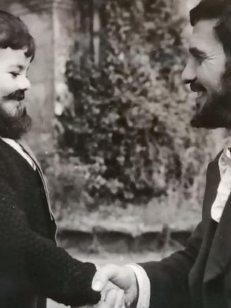 Benito y Francisco Rabal. Imagen cortesía de Benito Rabal