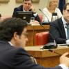 El vicepresidente primero y ministro de Economía, Carlos Cuerpo, en la Diputación Permanente del Congreso de los Diputados, a 16 de octubre de 2026. EP.