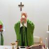 El Papa León XIV celebrando la misa en el hospital Gemelli. EP