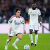 El futbolista del Real Madrid Arda Güler durante el partido de la segunda jornada de Champions contra la Roma. Europa Press.