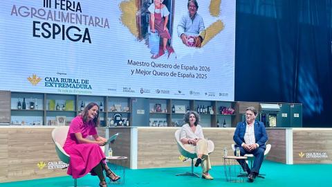 Coloquio en la Feria Espiga con los maestros de los mejores quesos de España