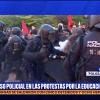 Adrián Rodríguez, integrante de Policías Antifascistas. ‘Malas Lenguas’