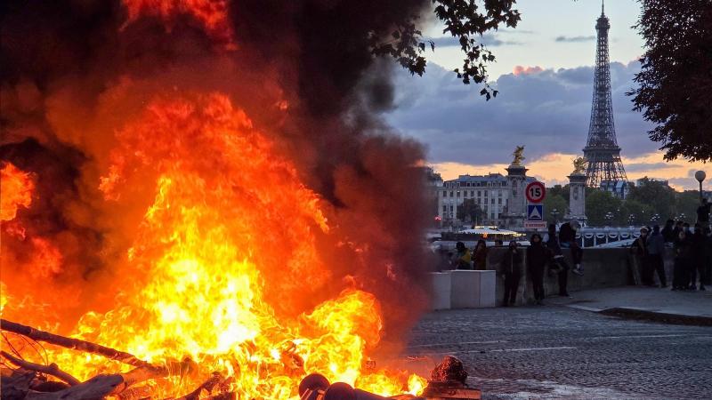 Protestas en Francia. EP