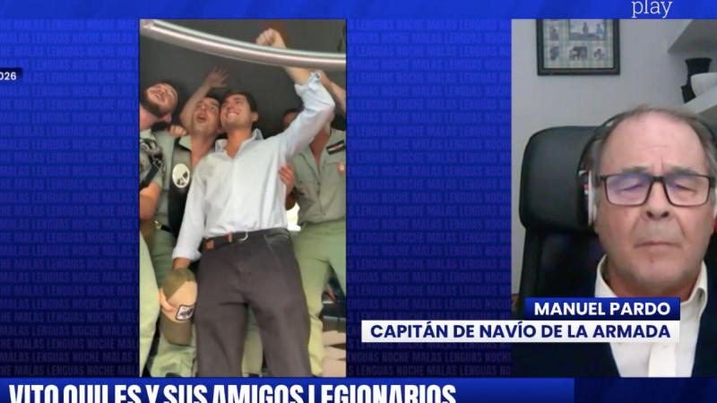 Manuel Pardo, capitán de navío de la Armada retirado.  ‘Malas Lenguas’