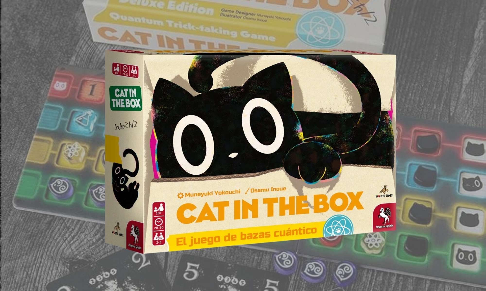 CAT IN THE BOX JUEGO DE MESA