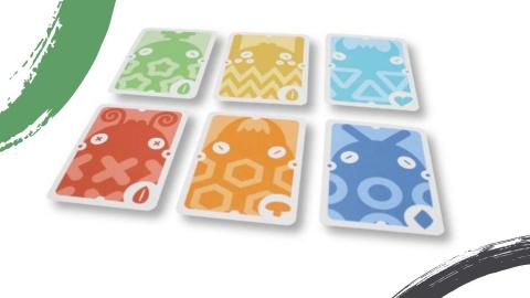 Cada insecto tiene su color, su dibujo y su símbolo, aunque los tonos pastel engañan a la vista.