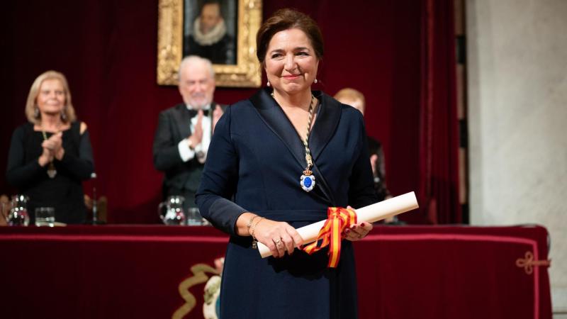 Cristina Sánchez López ingresa en la Real Academia Española. EP.