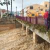 Efectos de la dana Adam en Els Poblets (Alicante), donde se ha desbordado el río Girona. EP