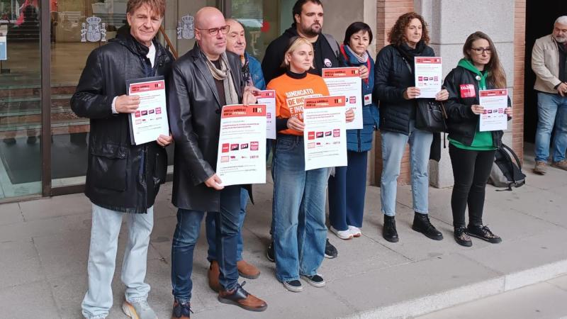 Registro de la huelga general del 11 de noviembre ante el Ministerio de Trabajo