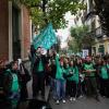 Un grupo de manifestantes por la educación pública. EP