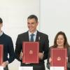 El presidente del Gobierno, Pedro Sánchez, tras la firma del nuevo Estatuto del Estudiantado Universitario. EP