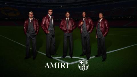 AMIRI x FC Barcelona / Cortesía