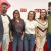 Los recién dimitidos el día en que el comité provincial aprobó las candidaturas. PSOE Palencia