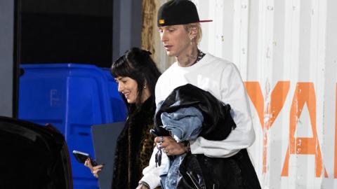Dakota Johnson y MGK en Los Ángeles el 15 de octubre de 2026