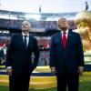Gianni Infantino y Donald Trump durante la ceremonia de la final del Mundial. EP.