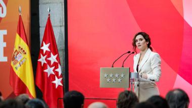 La presidenta de la Comunidad de Madrid, Isabel Díaz Ayuso. Carlos Luján / EP