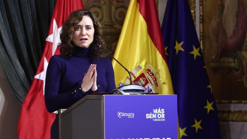 La presidenta de la Comunidad de Madrid, Isabel Díaz Ayuso. EP. (4)